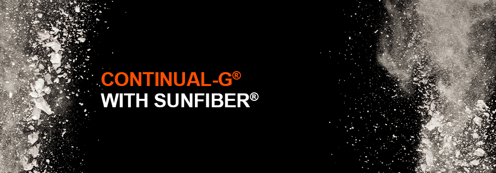 Sunfiber: the added benefit to Continual-G®.